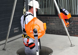 Personenlieren-(MRW)-combinatie-valstopapparaat,-driepoot-manhole Personenlieren-(MRW)-combinatie-valstopapparaat,-driepoot-manhole